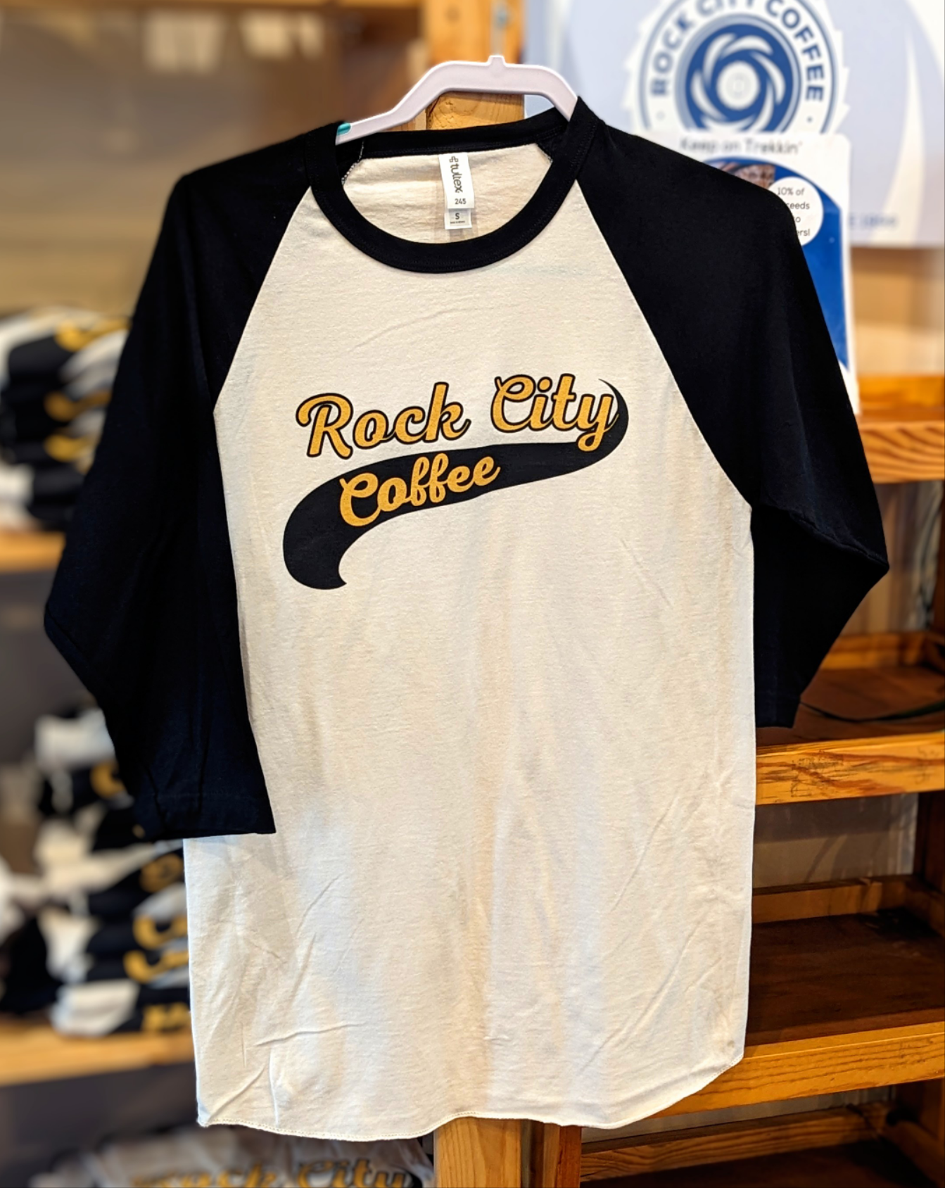 Retro Logo Baseball Tee