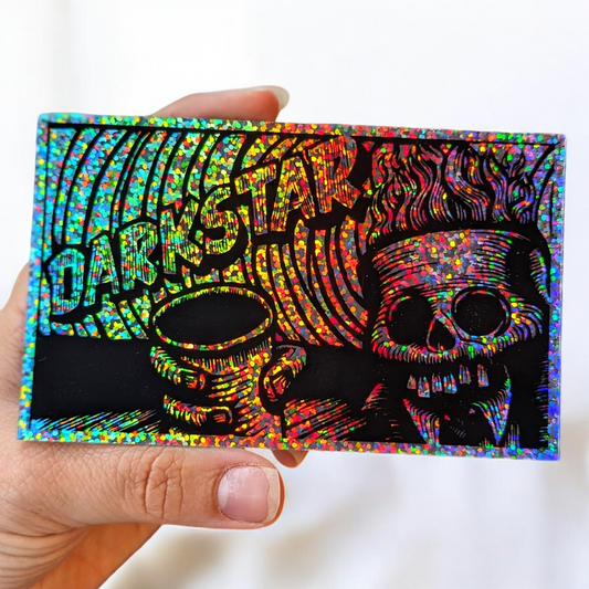 Darkstar Glitter Sticker