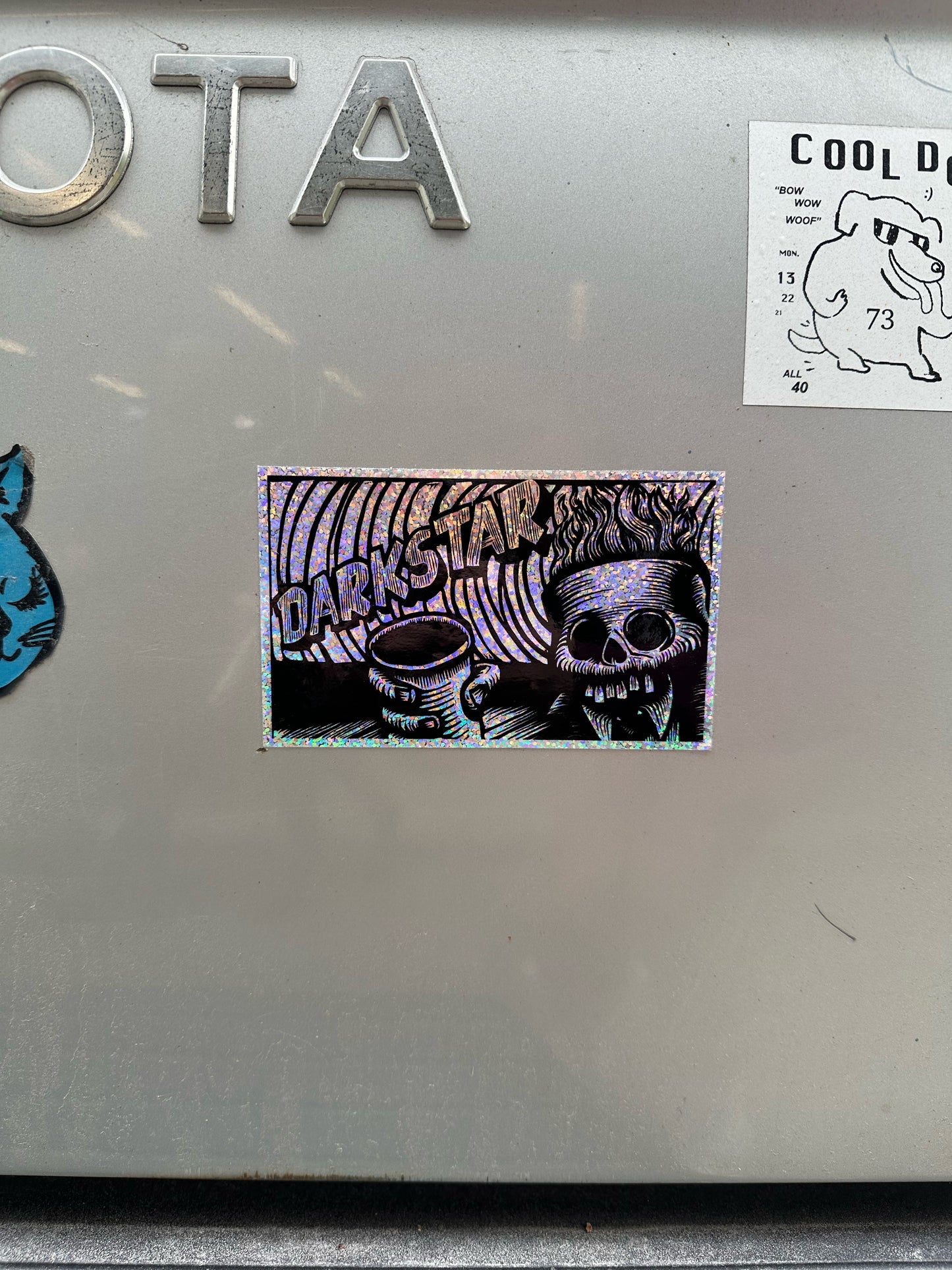 Darkstar Glitter Sticker