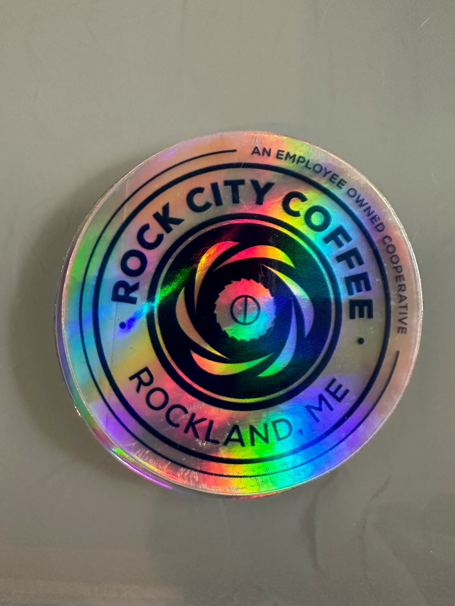 Holographic Logo Sticker