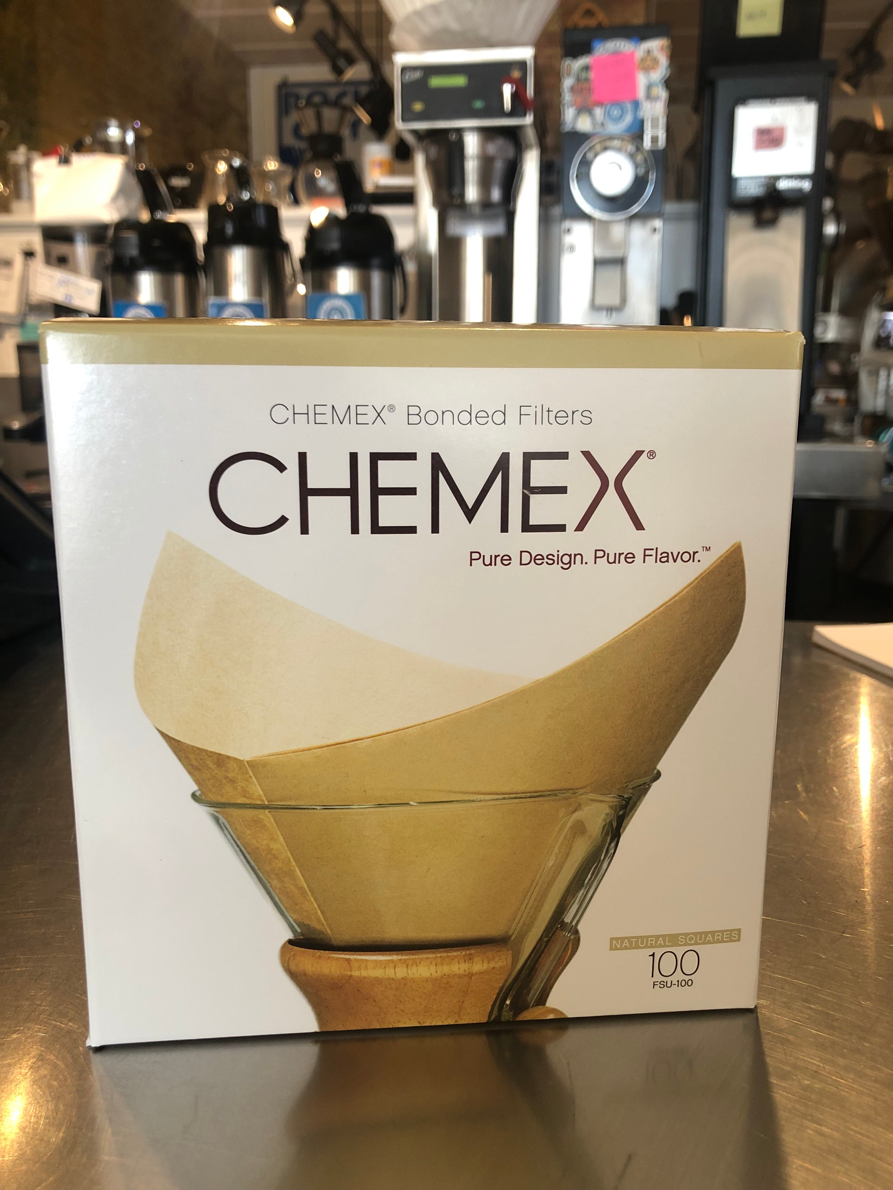 Chemex Filters, Bonded, Squares - 100 filters