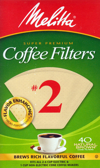 Melitta Pour Over Coffee Filters