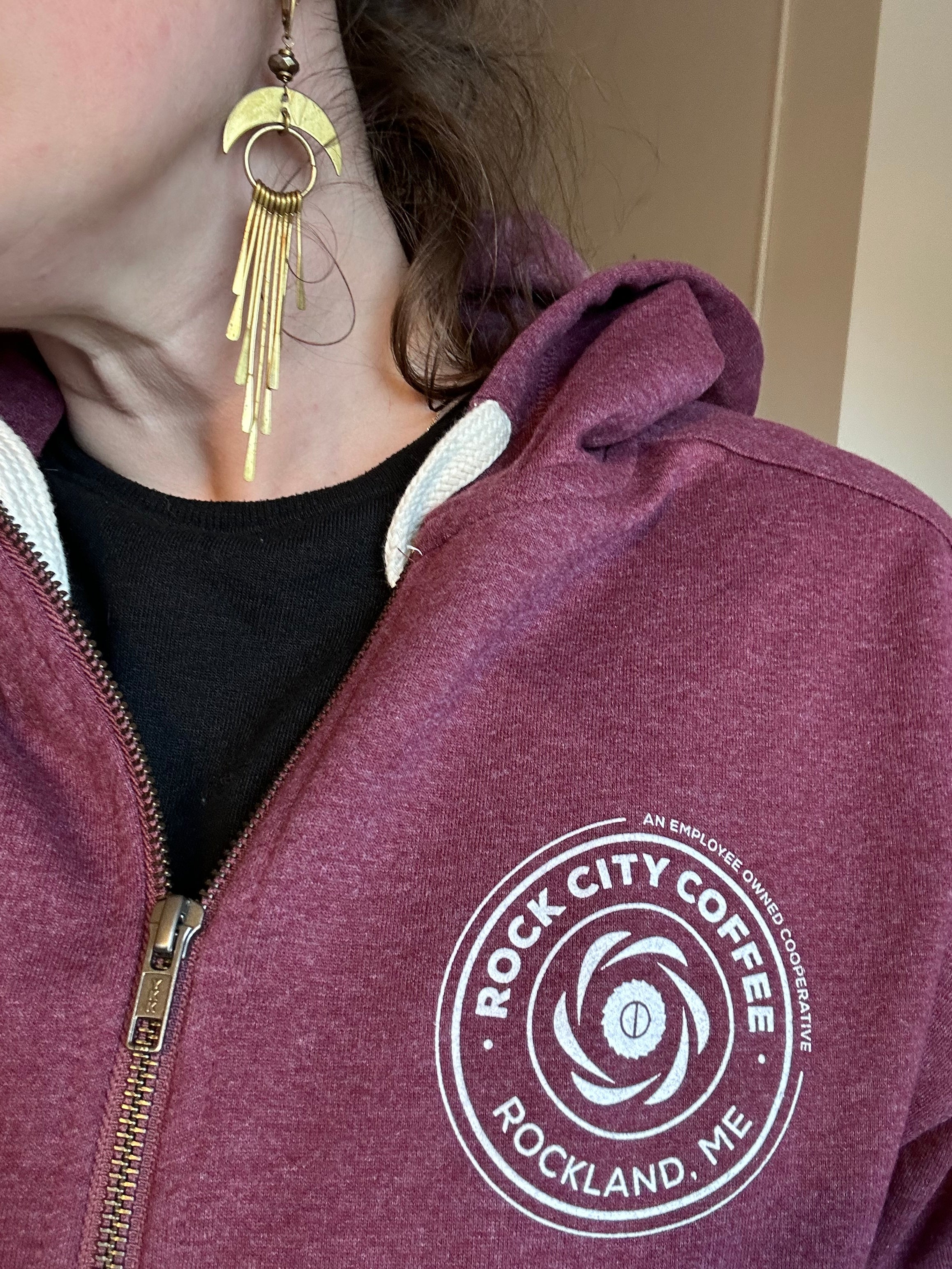 Classic Rock City Logo Hoodie Winter 2023 Edition Rock City Coffee