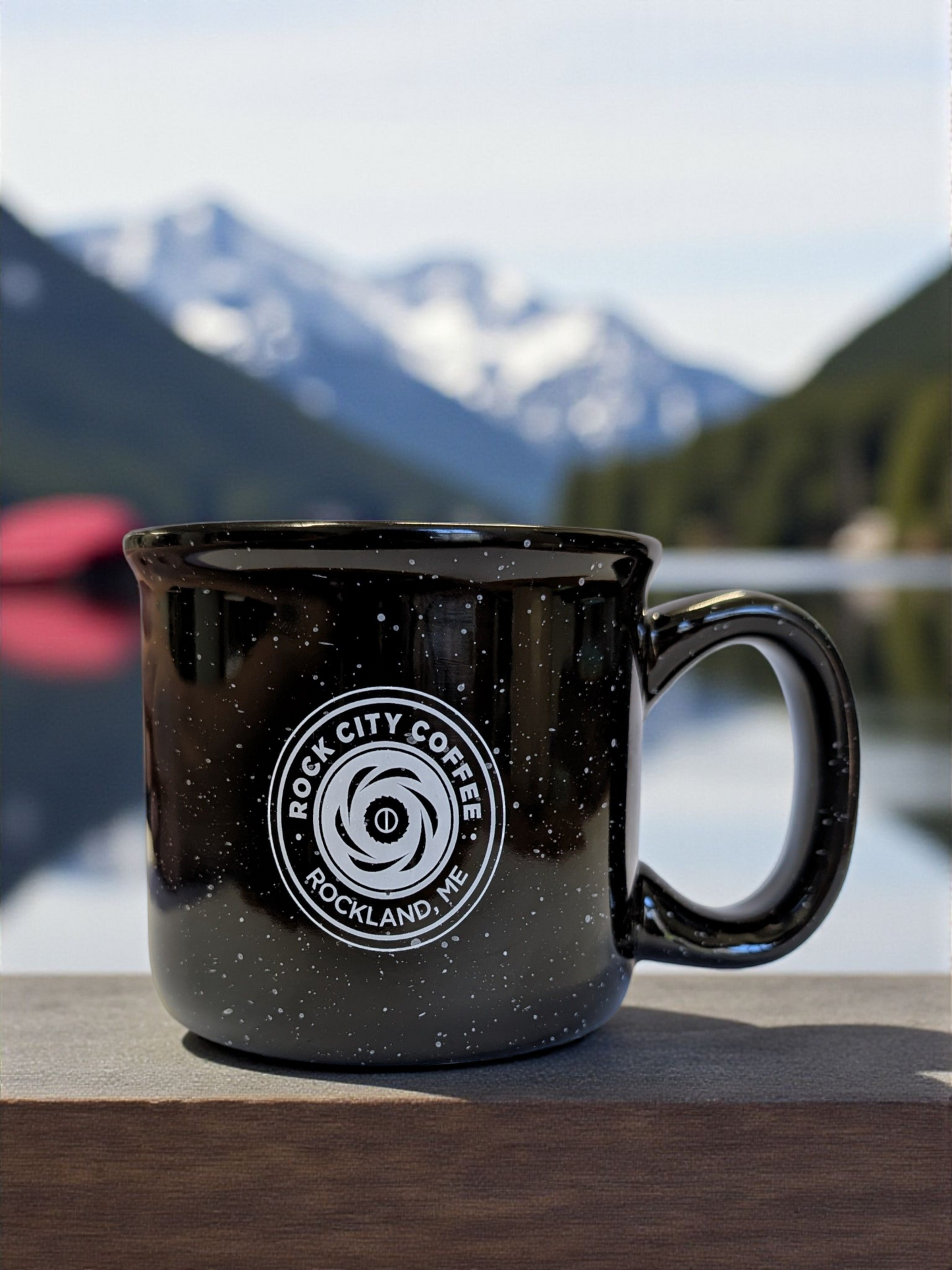 Rock City Logo Camp Mug