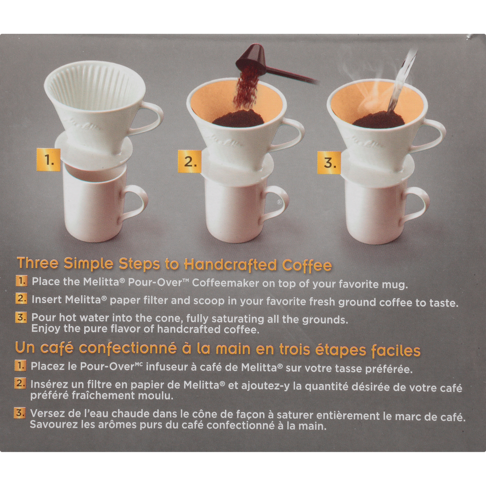 1-Cup Porcelain Pour-Over - Brewing Cone