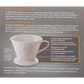 1-Cup Porcelain Pour-Over - Brewing Cone